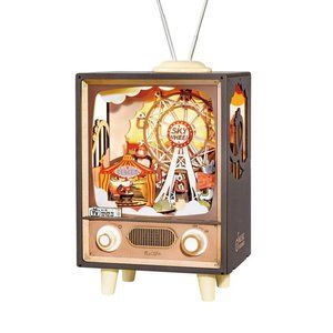 DIY 3D Music Box Puzzle Sunset Carnie 174pcs